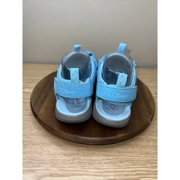 LL Bean Shoes Big Kids Size 6 Turquoise Hiking Water Sandals - Picture 4 of 10